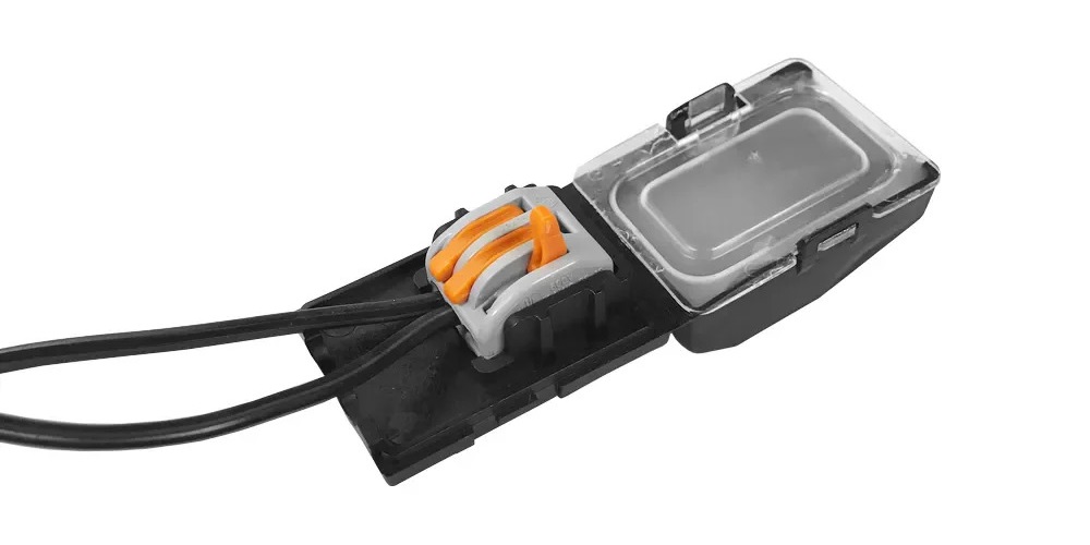direct burial connector 3-way; how to install landscape lighting wire under sidewalk
