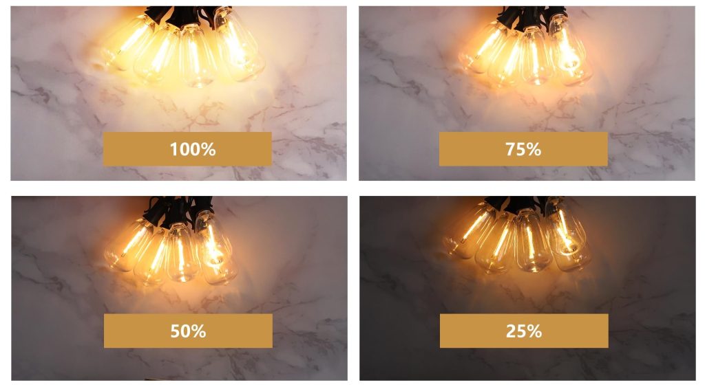 outdoor dimmable string lights; are string lights dimmable