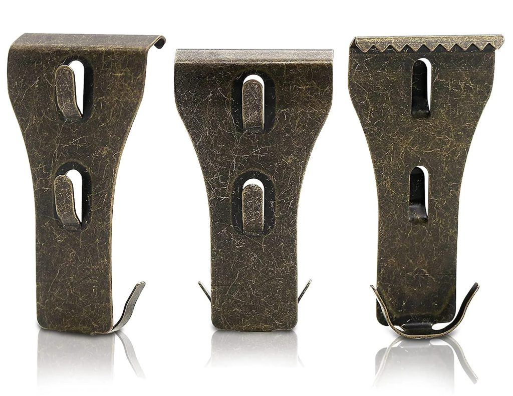 brick clips hooks fasteners; how to attach string lights to the house